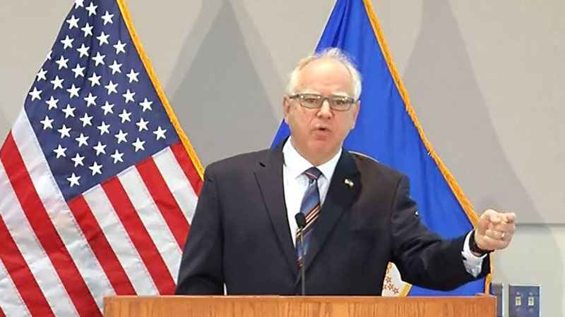 Governor Walz Wants Thanks For Returning 1 10th Of Taxpayers Surplus 